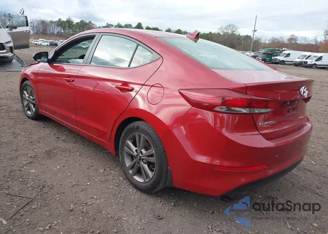 2018 Hyundai Elantra Sel z USA, uszkodzony, nr VIN 5NPD84LF7JH357195